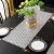 Yijia PVC Dining Table Cushion Gilding Hexagonal Angle Scarf Table Runner Heat Proof Mat Light Luxury Cross-Border Disposable Pcemat