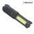 2021 New Telescopic Zoom Strong Light Flashlight USB Charging 18650 Flashlight Tube Portable Spotlight Long-Range Floodlight