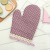 Cotton and Linen Lace Gloves Factory Direct Sales High Temperature Resistant Baking Microwave Oven Gloves Heat Insulation Anti-Scald Slip Gloves