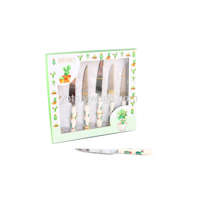 Ceramic Tableware Ceramic Knife, Fork and Spoon Tableware Set Kitchen Supplies Ceramic Gift Set