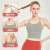 New Sports Underwear Contrast Color Yoga Vest Push-up Workout Bra Nude Feel Quick-Drying Shockproof Running Sports Bra