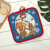 Canvas Insulation Placemat 19*19 Christmas Square Pad One Piece Dropshipping Premium Gifts Coaster Custom Logo