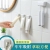 Toothpaste Clip Japanese-Style White Seamless Hook Clip Bathroom Facial Cleanser Hanging Clip Self-Adhesive White Hanging Clip Toothpaste Hanging