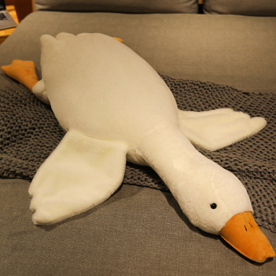Xinyuan Xinda White Goose Sleeping Pillow Big Goose Doll Sleep Hug Doll Internet Celebrity Plush Toy Gift Sleeping Pillow