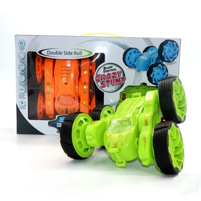 Double Sided Roll Deformation Dumper Double Roll Remote Control 360 Stunt Car