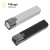 Logo-Free Power Bank Lipstick Flashlight Built-in Lithium Battery Portable Spotlight USB Charging 1W Black and White Optional