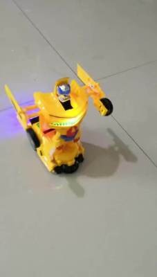 Wholesale new funny kids gift remote control deformation robot car toy for children