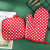 Factory Direct Sales Anti-Scald Thickening Kitchen Baking Gloves Polka Dot Heat Insulation Microwave Oven Gloves Set