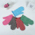 Canvas Dot Pattern Microwave Oven Insulated Gloves Pad Lengthened Two-Piece Set Baking Gloves Placemat Factory Wholesale
