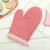Cotton and Linen Lace Gloves Factory Direct Sales High Temperature Resistant Baking Microwave Oven Gloves Heat Insulation Anti-Scald Slip Gloves