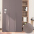 Furniture Renovation Stickers Faux-Metallic Brushed Film Self-Adhesive Wallpaper Waterproof Wardrobe Cabinet Sticker