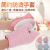 Creative Simple Microwave Oven Insulated Gloves Dessert Shop Cotton Linen Plaid Baking Two-Piece Oven Heat-Resistant Gloves