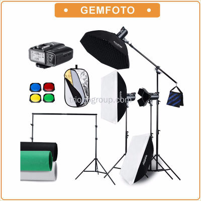 Godox studio flash light kit GD-8X GEMFOTO camera photography