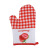 New Gloves Cartoon Fruit Printed Baking Gloves Thickened High-Temperature Resistant Microwave Oven Gloves Factory Direct Sales