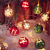 Christmas Led Decorations Electroplating Colorful Ball XINGX Sky Ball Snowflake Colored Lantern Flashing String Sky XINGX Light