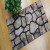 Retro Nordic Light Luxury Ins Style Non-Slip Rubber Particle Flocking Nylon Nap Tread Mat Foot Mat Door Mat