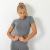 Sports Fitness Top Quick-Drying Women's Short-Sleeved T-shirt Tight Sexy Outerwear Short-Sleeved Lululemon Yoga Clothes