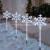 Solar Spiral Christmas Tree Floor Outlet Five-Pointed Star Snowflake One for Four Christmas Courtyard Outdoor Lamp String