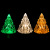 LED Electronic Candle Light Christmas Eve Crystal Small Night Lamp Ambience Light