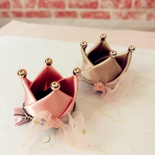 Factory Store Korea Children Headwear Wholesale Birthday Party Crown Girl Princess Baby Side Clip Hairpin Barrettes Et601