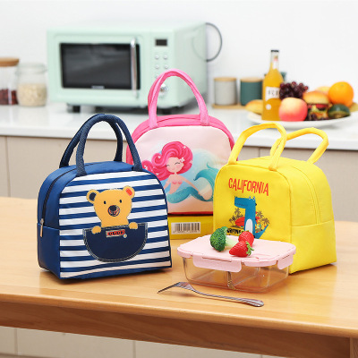 Lunch Box Lunch Box Bag Thermal Insulated Lunch Bag Japanese Cartoon Handbag Lunch Student Lunch Box Insulated Lunch Bag Ice Pack