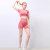 Cross-Border Seamless Yoga Clothes Women's Suit Quick-Drying Yoga Jacket Hip Lifting Fitness Shorts Sportswear Two-Piece Suit Summer