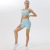Lululemon Yoga Suit Sports Bra Shockproof Sexy Beauty Back Vest High Waist Hip Lift Fitness Shorts