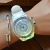 Luminous Silicone Watch Wholesale Women's Fashion Watch Student Watch Luminous Led Diamond Foreign Trade Popular Style Watch