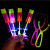 Three-Piece Electronic Luminous Slingshot Rocket Volume Express Blue Light Flying Sword Double Flash Rocket Volume Express with Whistle Stall Hot Sale Small Toys Wholesale