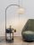 Nordic Feather Floor Lamp Living Room Bedroom Ins Bedside Girl Princess Sofa Band Wireless Charger Coffee Table Night Fish Luring Lamp