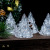 LED Electronic Candle Light Christmas Eve Crystal Small Night Lamp Ambience Light