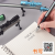 Creative modeling gel pen student sniper rifle modeling cigarette rack pusher cute learning signature pen