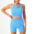Yoga Suit Summer Lululemon Sports Underwear Vest Shockproof Women's Riding Yoga Shorts Two-Piece Set