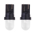 T10 round Head GenOptics Aura Essence Straw Hat Width Lamp Car Bubble Light 1led round Head 7 Color Decorative Light