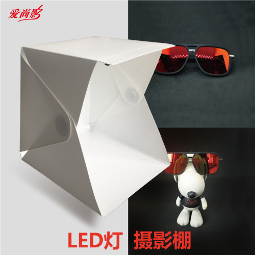 20 30 40cm magnet magnetic studio small foldable portable led light box studio props