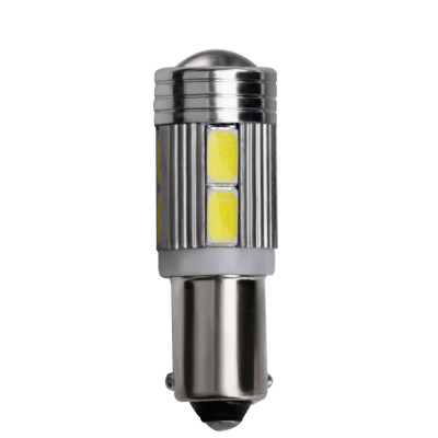 Factory Supply BA9S-5630-10smd Aluminum Parts Width Lamp Led Licence Light Driving Lamp Motorcycle Light