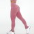 Lululemon Peach Hip Fitness Pants Women's High Waist Hip Lift Yoga Pants Women's Outer Wear Running Sports Tight Pants