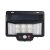 New Human Body Induction Cob Wall Lamp LED Solar Patch Seven-Color Ambience Light Garden Garden Lamp Outdoor Street Light