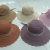 Ladies Fashion Summer Hat New Foldable Outdoor Sun Hat Summer Sun Hat Ruffled Girl's Cap