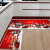 2 PCs Set Santa Claus Kitchen Carpet Snowman Elk Indoor Christmas Doormat Carpet Kitchen Home Decoration