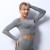 2022 New European and American Yoga Suit Seamless Knitted Autumn and Winter Fitness Exercise Yoga Clothes Women's Suit plus Size