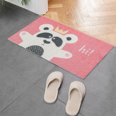 New Cartoon Home Ground Mat Hi Series Bathroom Non-Slip Floor Mat Bathroom Door Absorbent Carpet Door Mat