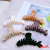Forever Love Love Grip High Texture Fishbone Personality Shark Clip Niche Net Red Back Hairpin All-Match Hair Hoop for Braid