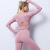 2022 New European and American Yoga Suit Seamless Knitted Autumn and Winter Fitness Exercise Yoga Clothes Women's Suit plus Size