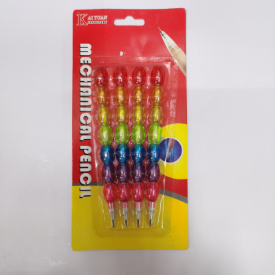 Student Suction Card Pencil Bullet Pen Skewers Pen Set Export Foreign Trade Hot Selling Stationery Set Wholesale