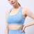 Lululemon Yoga Clothes Vest with Cup I-Shaped Dots Jacquard Seamless Fitness Sports Bra Bra