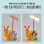 Cartoon Learning Desk Lamp with Pencil Sharpener USB Charging Second Gear Eye Protection Small Night Lamp Kindergarten Students Children's Day Gifts