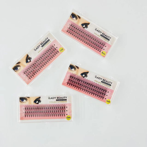 False Eyelashes False Eyelashes Hot Melt Individual False Eyelash Eyelash Single Cluster Planting Segmented Eyelash Natural Grafting Eyelashes