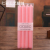 Classic European Hotel Smoke-Free and Tasteless Long Brush Holder Pole Candle Candle Candle Dinner Romantic Candlestick Wedding Decoration White Pole Candle