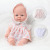Ledi Full Vinyl Rebirth Simulation Baby Doll Boys and Girls 8-Inch Simulation Baby Hands and Feet Movable Toy Model